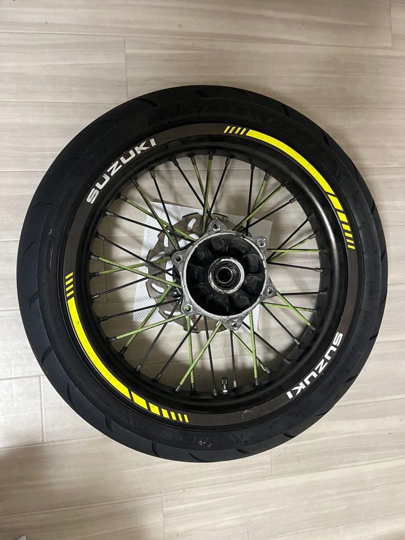 RMX250S J14A 前後17インチホイール+320mmブレーキディスク