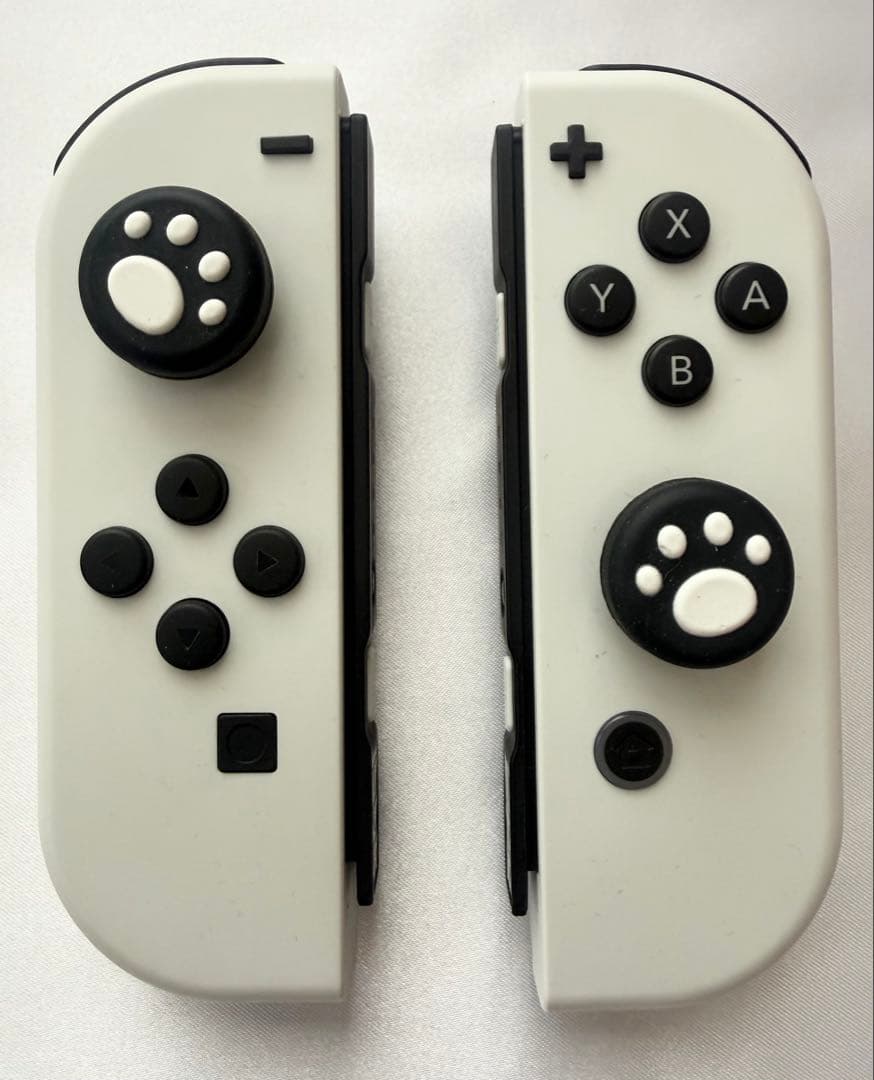 任天堂 Switch本体 有機ELモデルJoy-Con ハンドル 2個セット付き