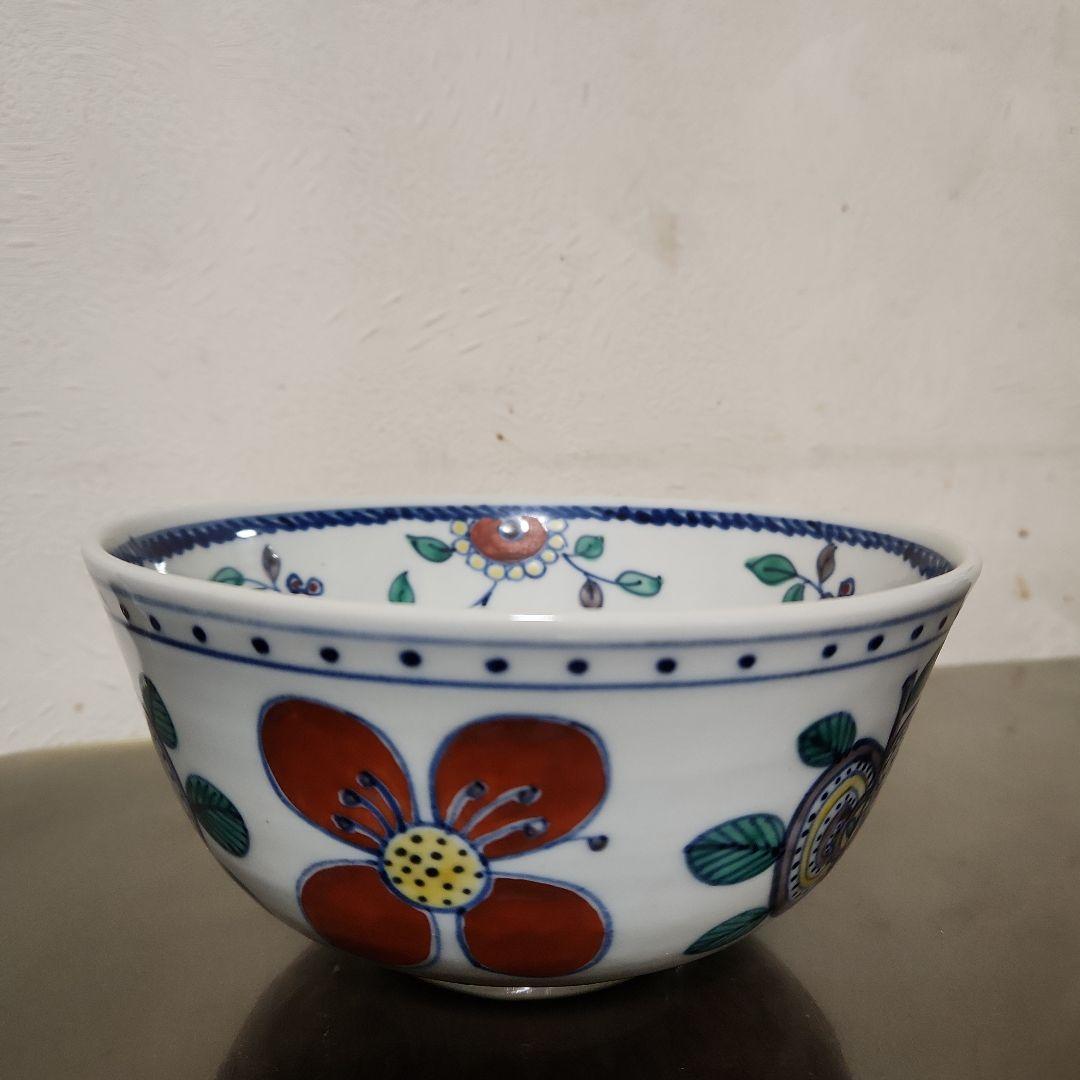 新品未使用* 坂場圭十 色絵大鉢