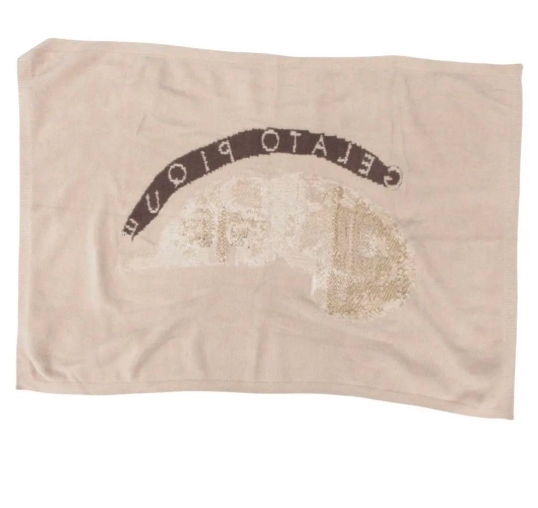 [新品・タグ付き]GELATO PIQUE 猫デザインブランケット