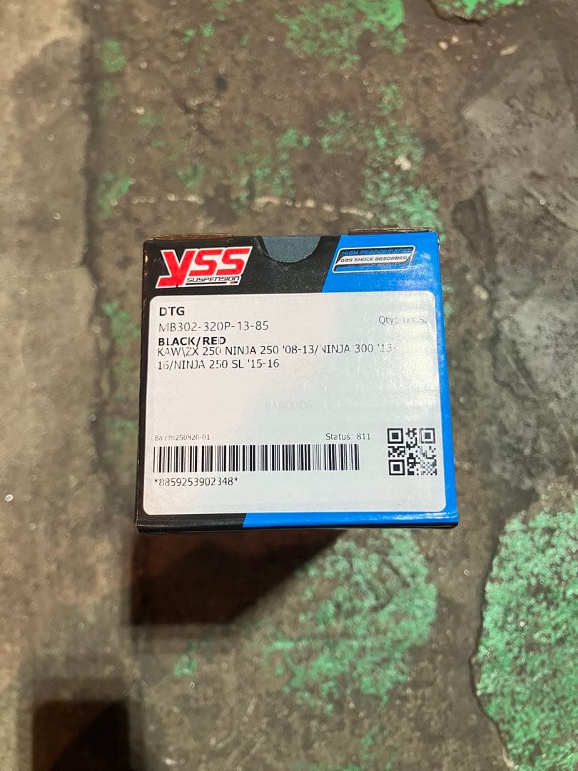 【新品】YSS製リアサスペンション Ninja250 ニンジャ250