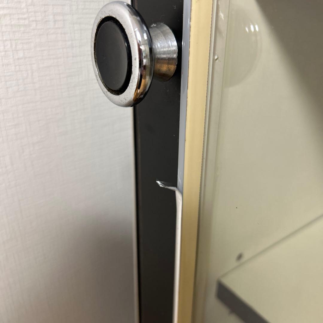 昭和レトロ レトロポップ 食器棚 ガラス