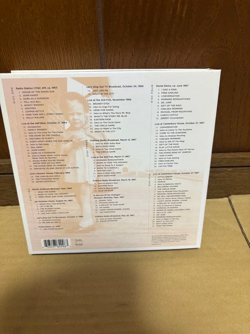 洋楽 Joni Mitchell.. -Box Set-