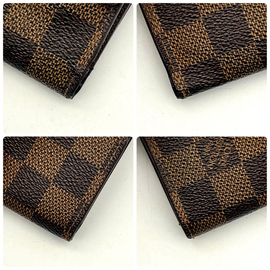 ❣️新型❣️ルイヴィトン ダミエ 3つ折り財布 ポルトフォイユエリーズ 正規品 本物