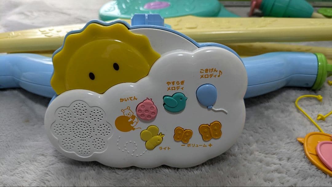 【2024年購入美品】くまのプーさん えらべる回転6WAYジムにへんしんメリー