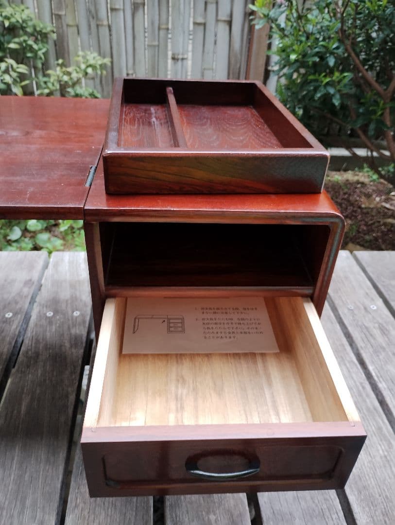 美品　折りたたみ式文机