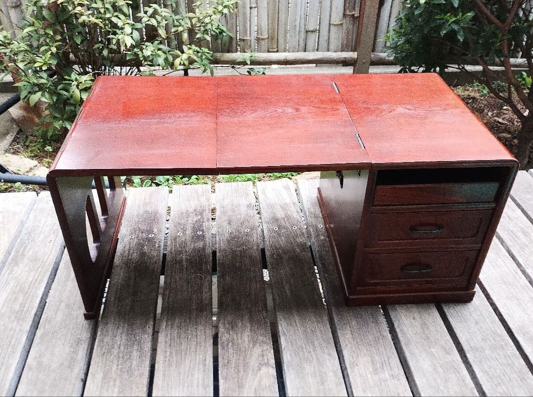 美品　折りたたみ式文机