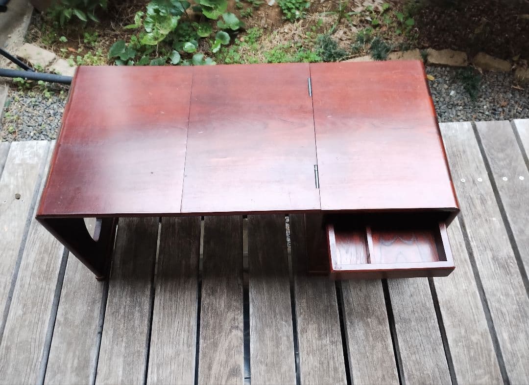 美品　折りたたみ式文机