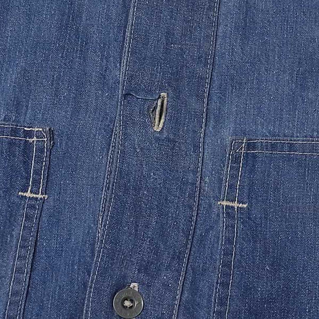 【WCC M-35 デニム プルオーバー カバーオール 】US ARMY