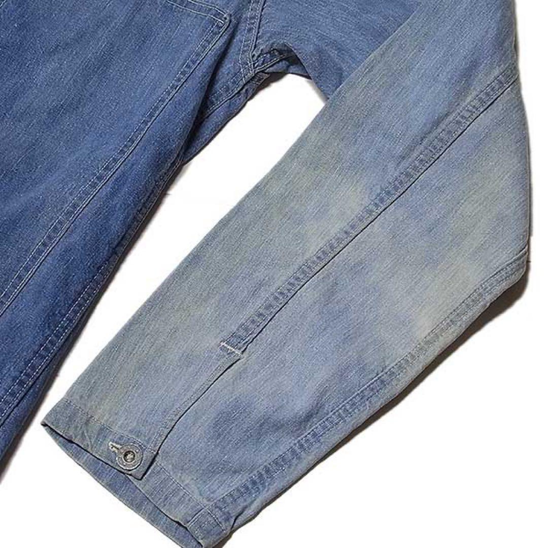 【WCC M-35 デニム プルオーバー カバーオール 】US ARMY