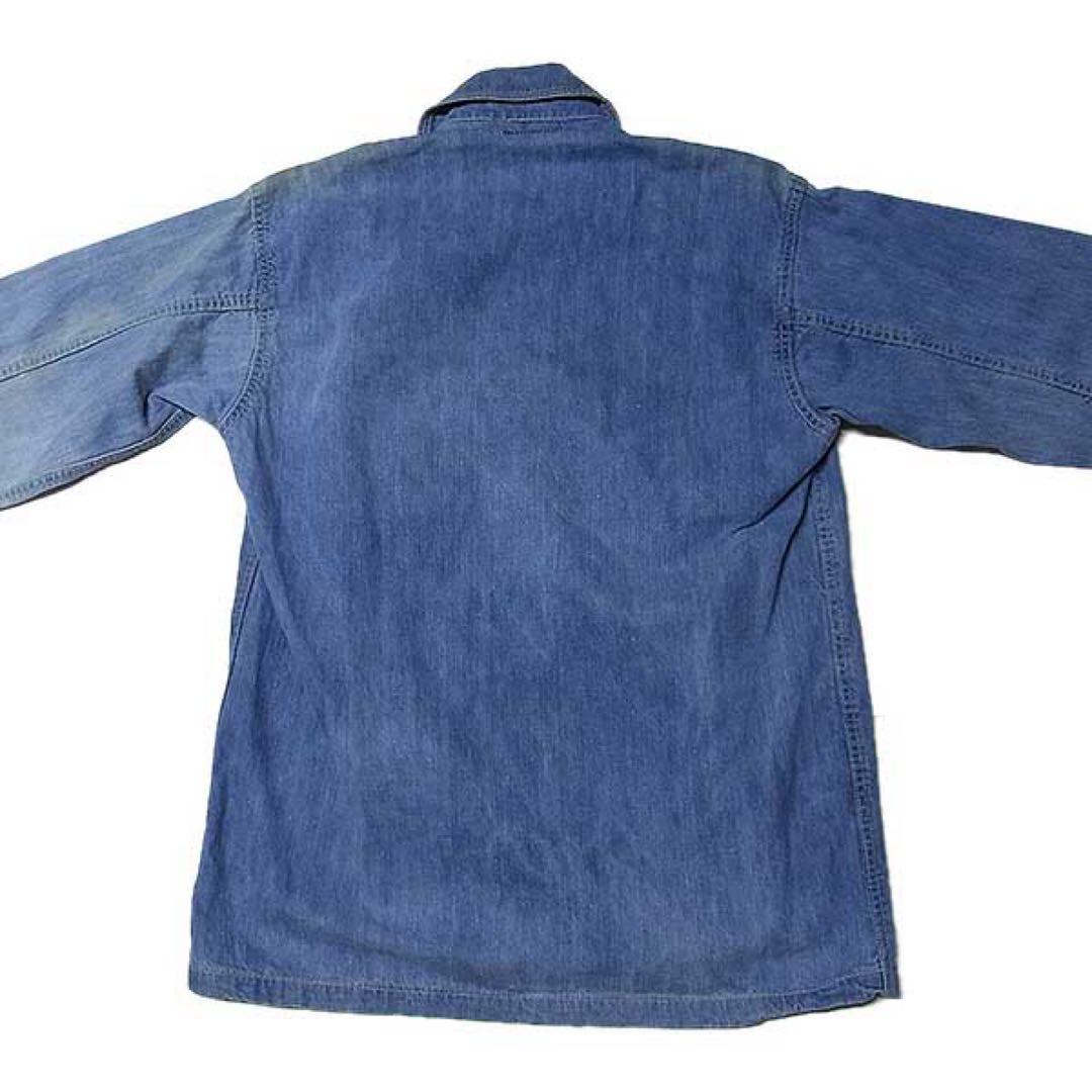 【WCC M-35 デニム プルオーバー カバーオール 】US ARMY