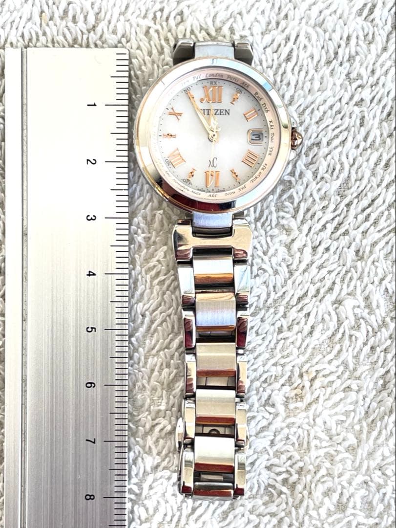 あかり美品❣xC H240　白文字盤　ハッピーフライト　稼働　フルセット