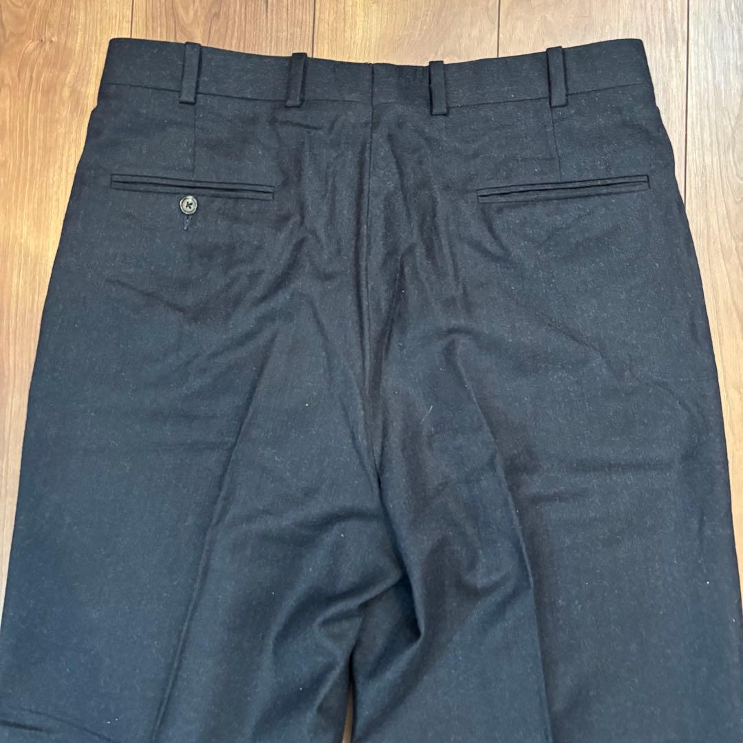 60s カシミヤ ウール 2タック スラックス vintage ヴィンテージ