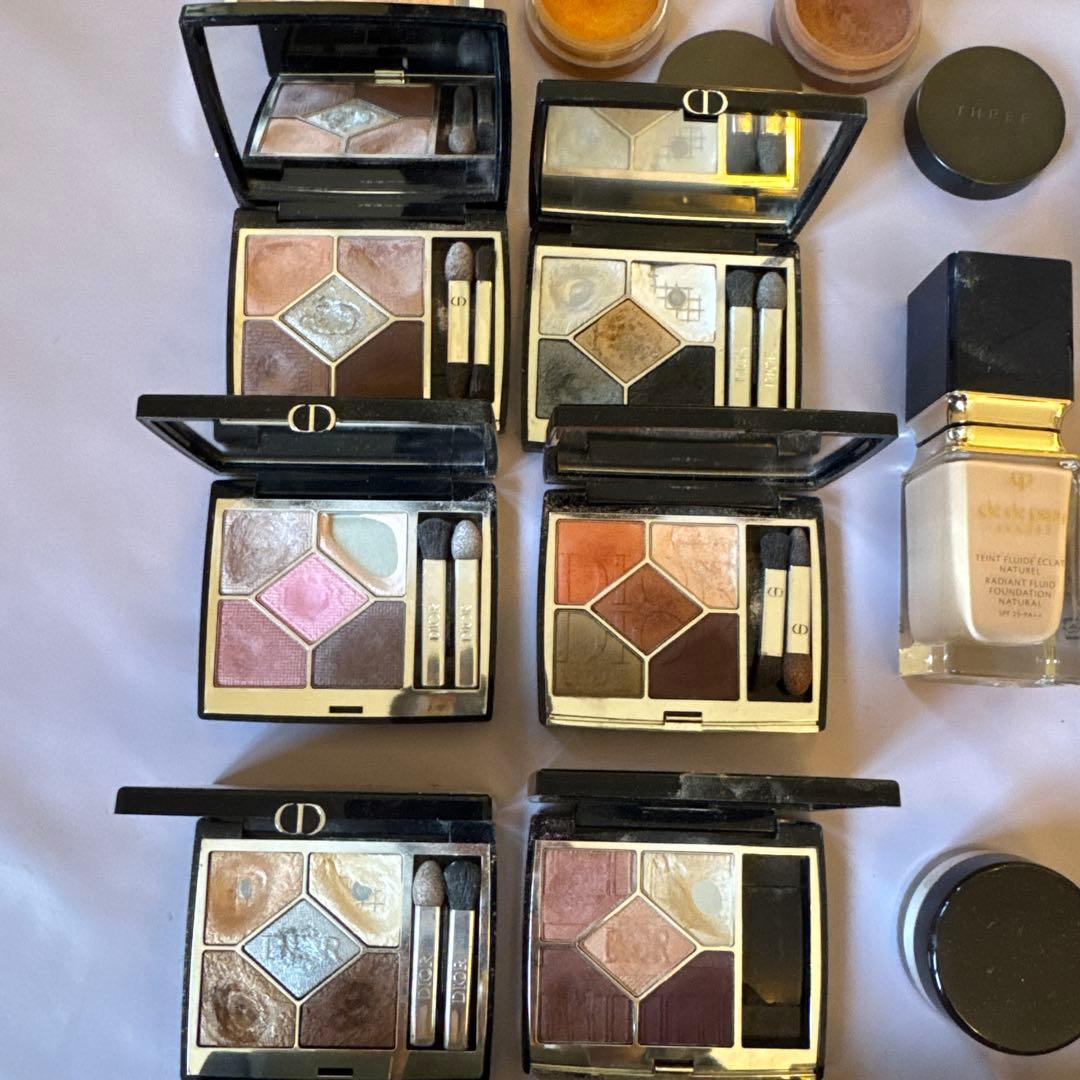 Dior アイシャドウ 大量 クレドポー THREE RMK 他 全42点
