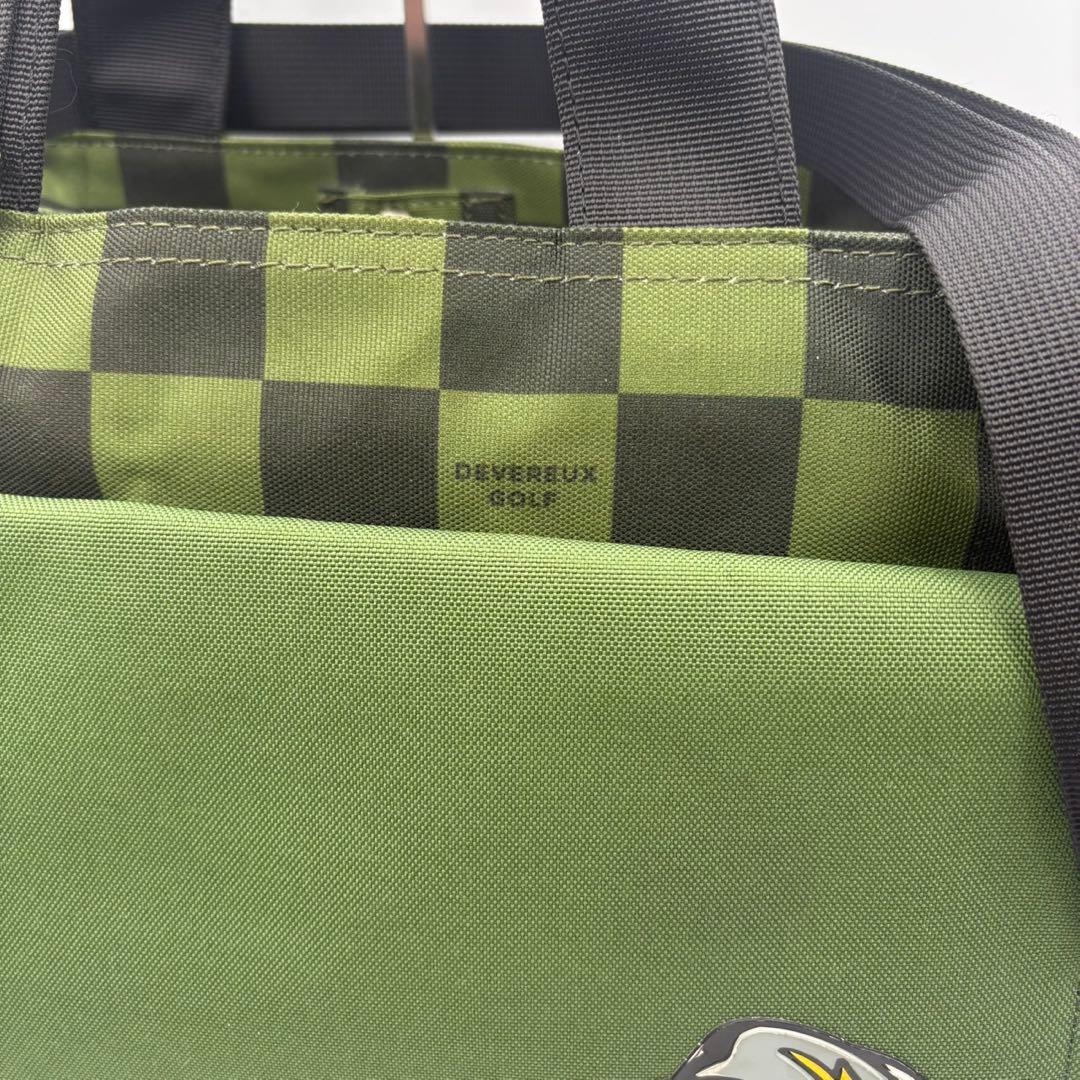 DEVEREUX GOLF スカルロゴ 2WAY トートバッグ ショルダー