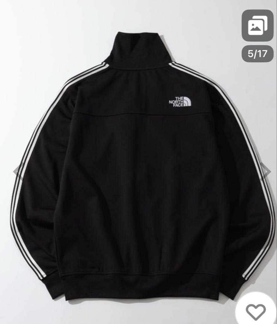 The North Face ホワイトレーベル ブラック トラックジャケット