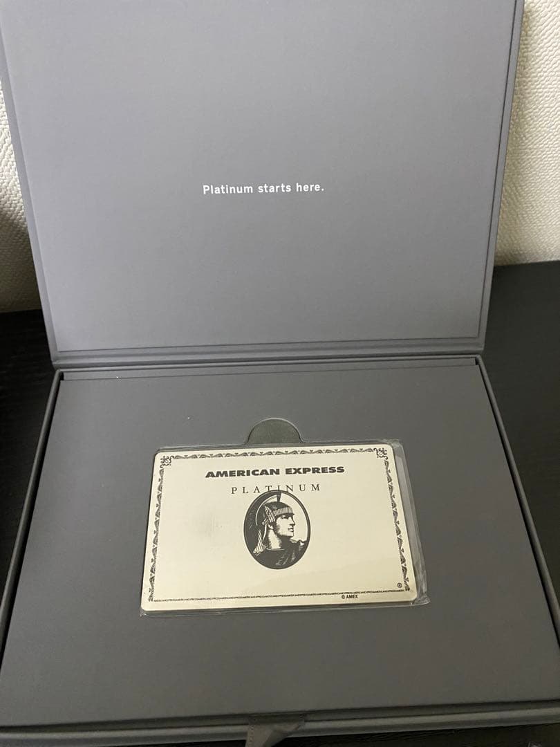 【米国版新品】アメックス　ミラー　カード　ノベルティプラチナ　3枚セット