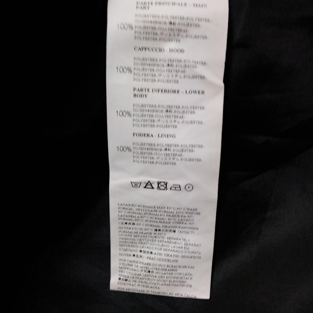 RINASCIMENTO ITALY 黒フード付きロングコート M(実寸L)