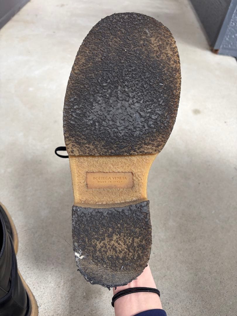 確実正規品 BOTTEGA VENETA ボッテガヴェネタ ブーツ 42 メンズ