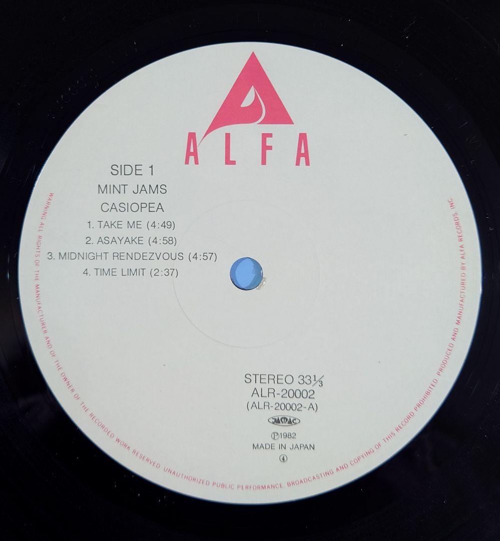 カシオペア MINT JAMS 帯付 初回ALR20002