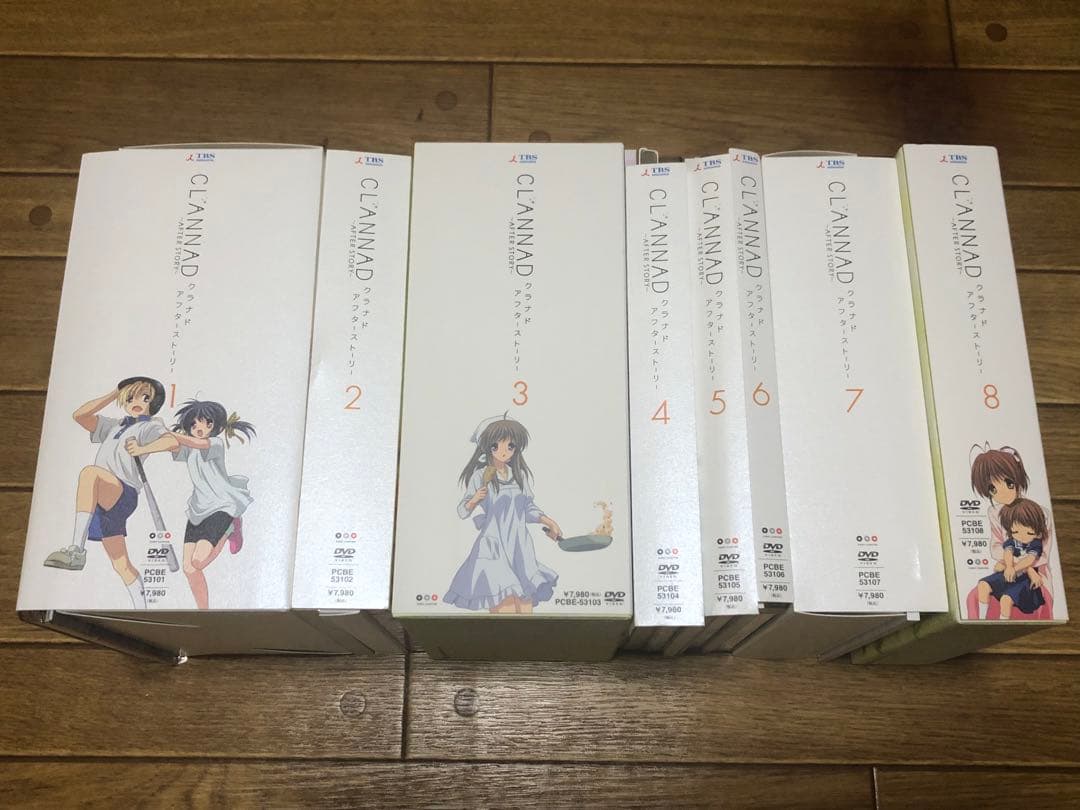 CLANNAD アフターストーリー 1~8巻 全巻セット 初回限定版 特典完備
