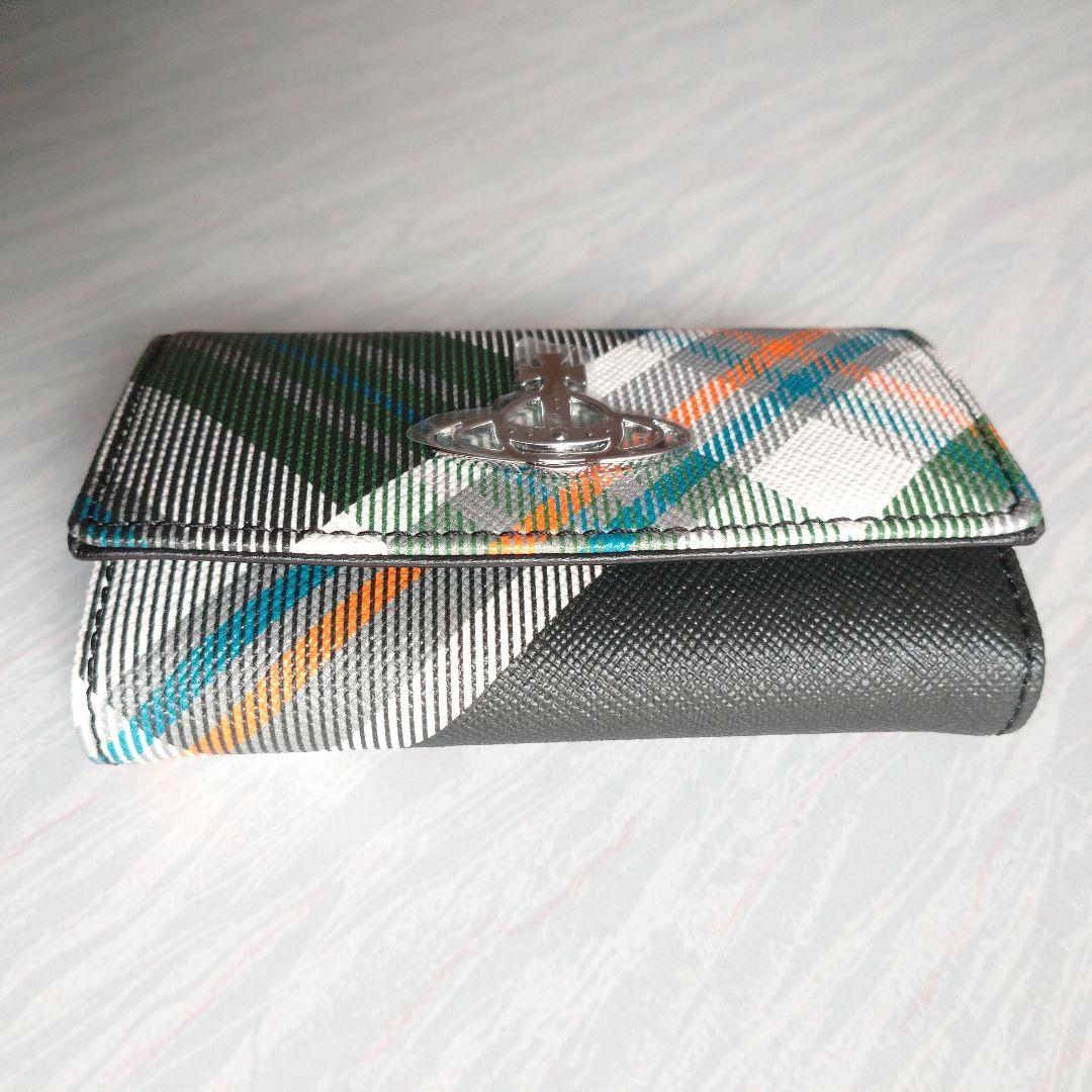 【新品】ヴィヴィアンウエストウッド 4連 キーケース タータンチェック 箱付き