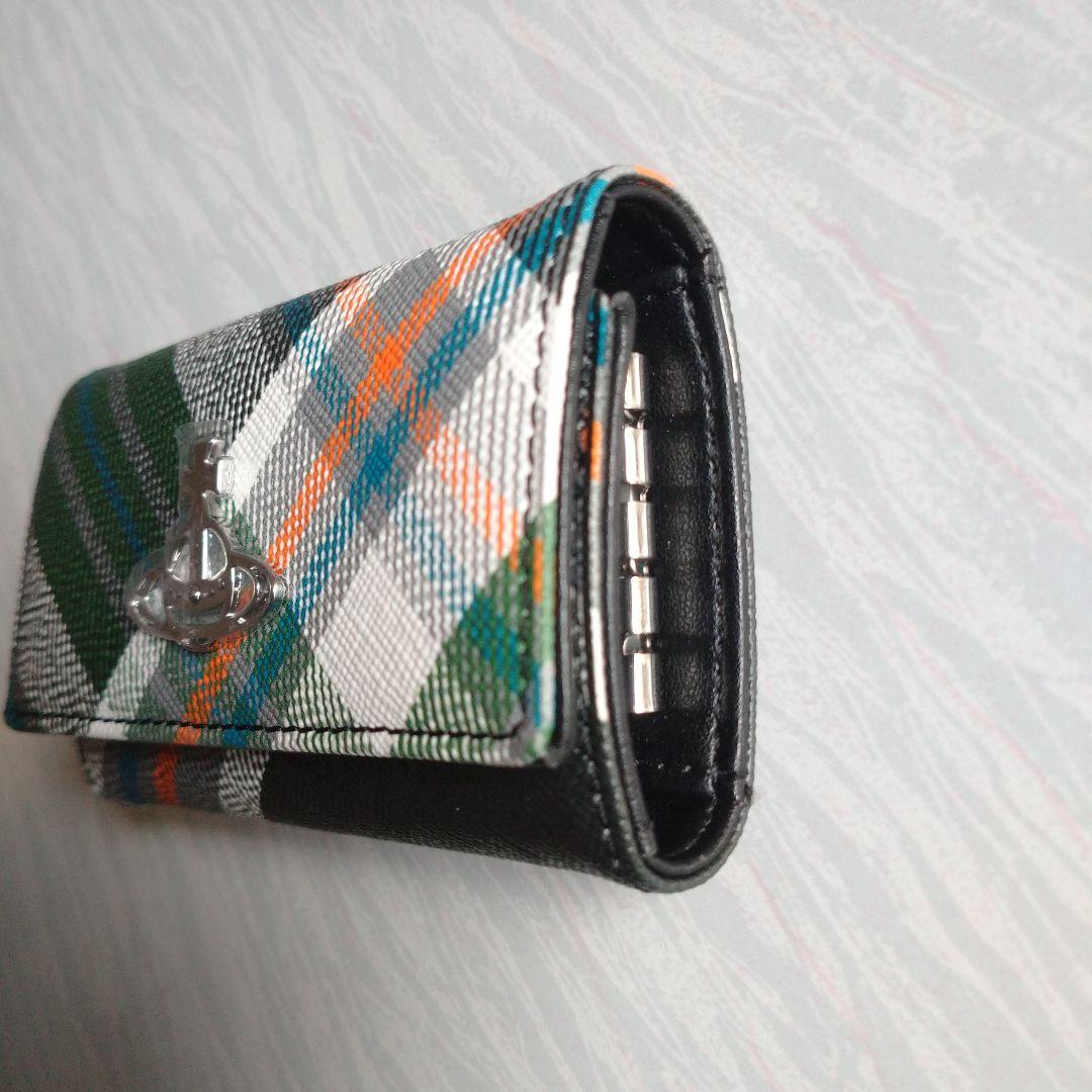 【新品】ヴィヴィアンウエストウッド 4連 キーケース タータンチェック 箱付き