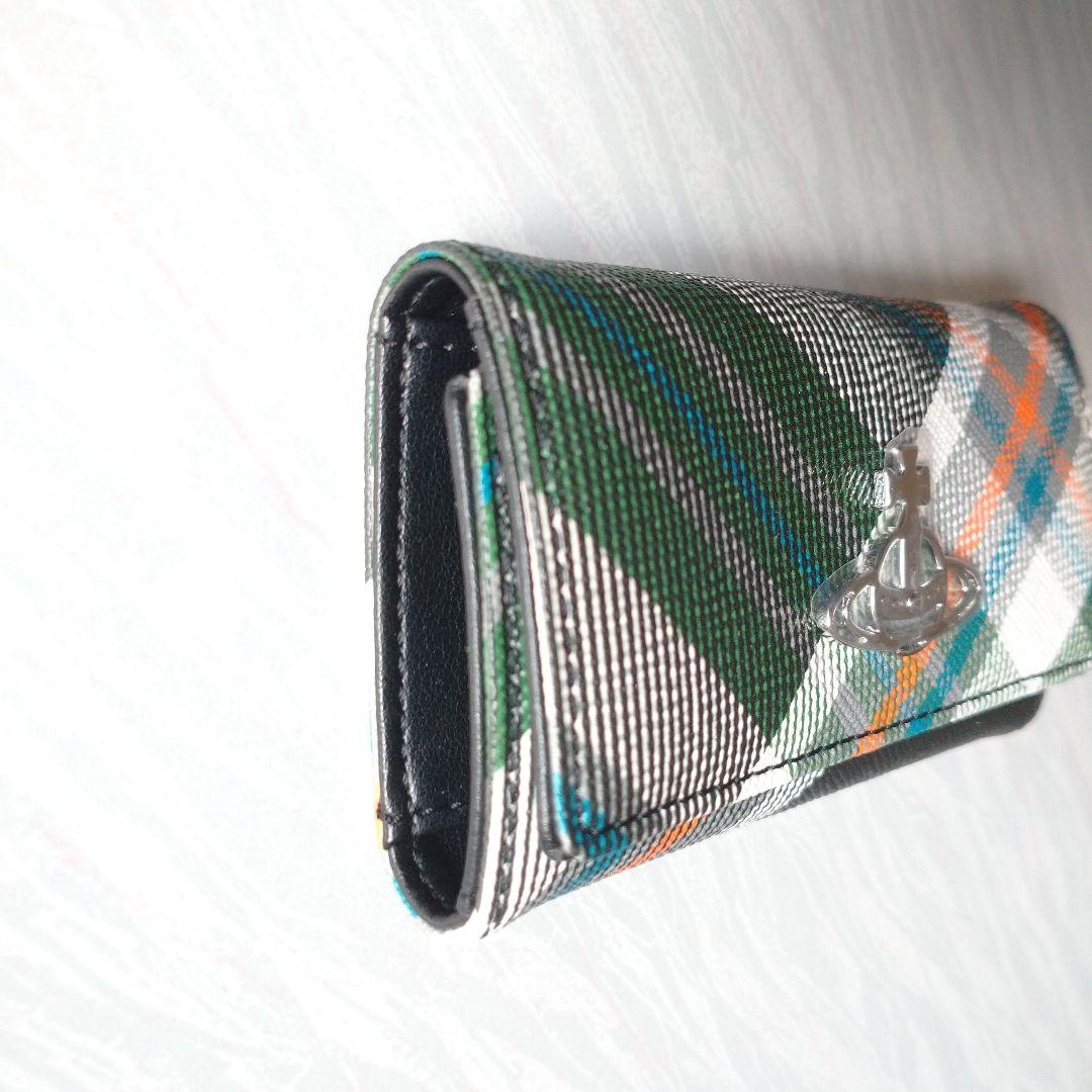 【新品】ヴィヴィアンウエストウッド 4連 キーケース タータンチェック 箱付き