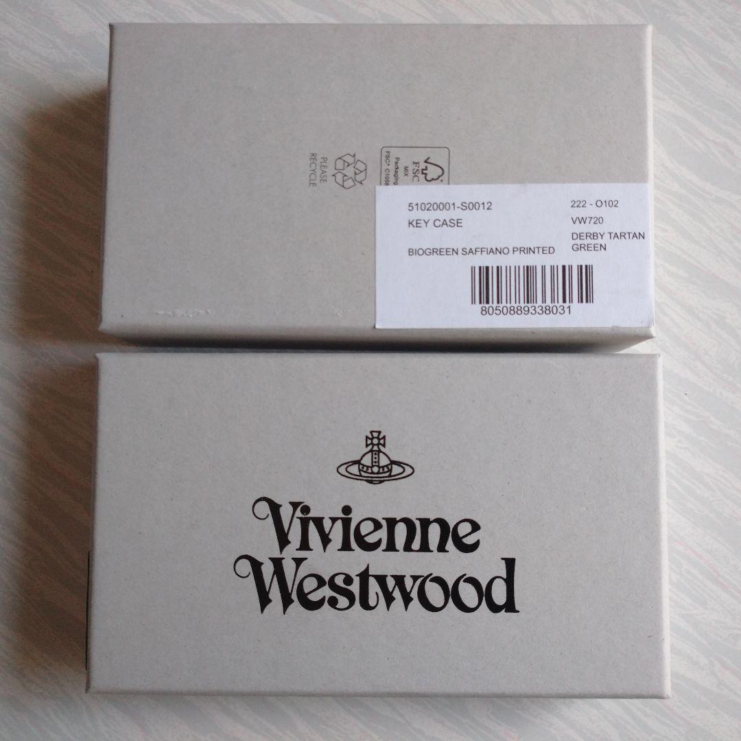 【新品】ヴィヴィアンウエストウッド 4連 キーケース タータンチェック 箱付き