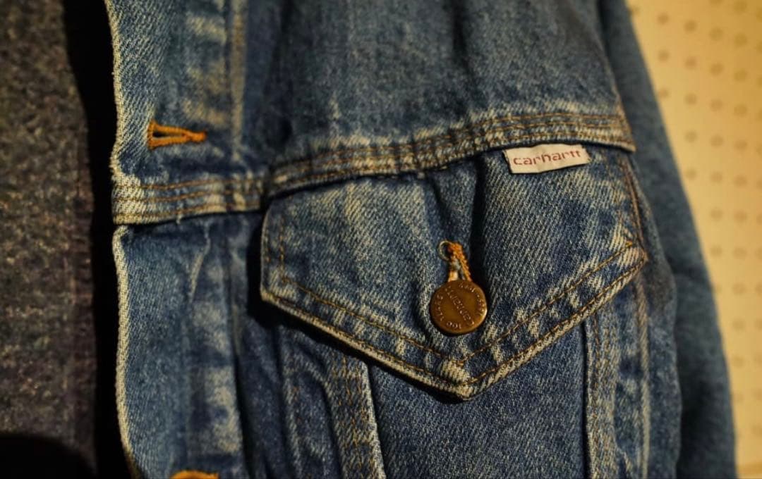 カーハート　Gジャン　Carhartt denim jacket 100周年