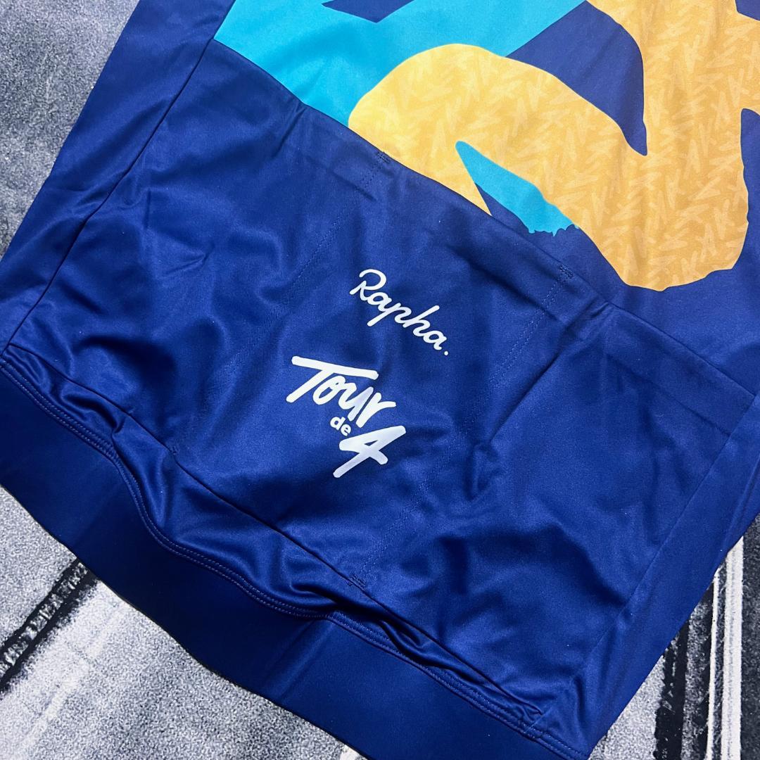 新品 Rapha 特別限定版 ツールド4 メンズ ジャージ Sサイズ 半袖