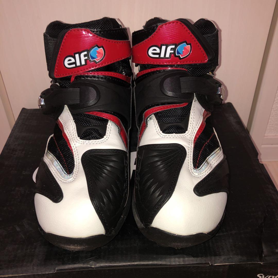 elf(エルフ)製のライディングブーツのシンテーゼ14の未使用品 27cm