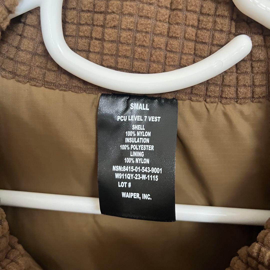 ワイパーインク PCU LEVEL7A PRIMALOFT PERTEX ベスト