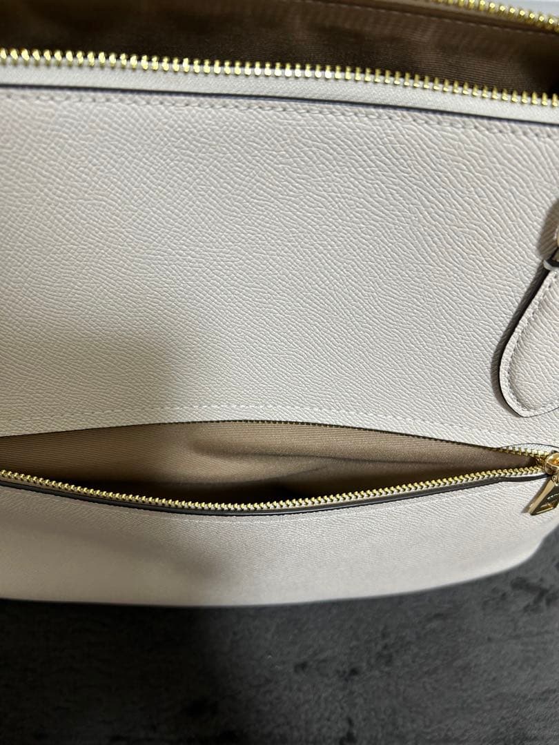 【期間限定セール】COACH トート 希少ホワイト ★豪華シグネチャー小物付！