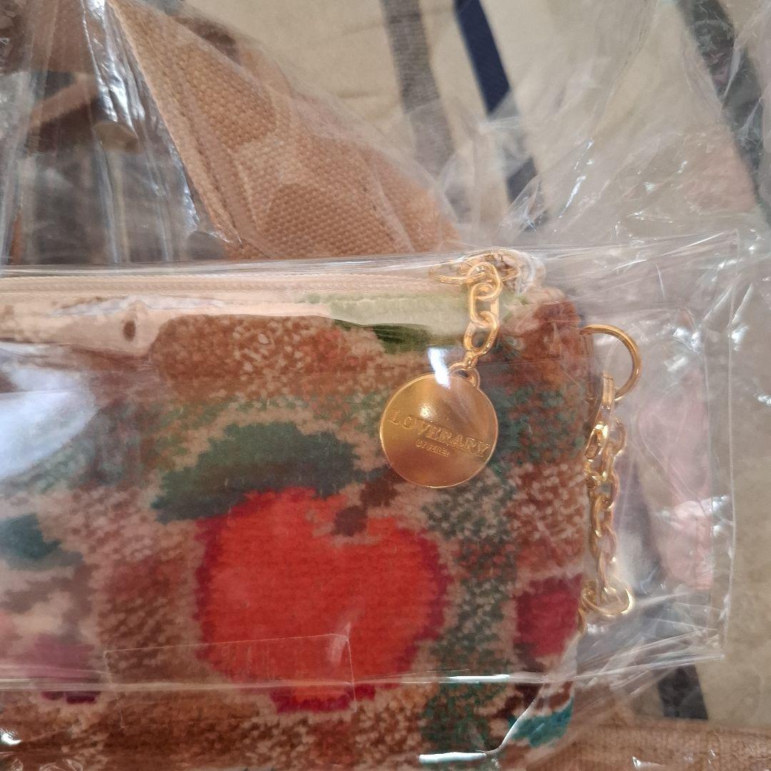 【フェイラーラブラリー♥️新品♥️】 トートバッグ、ハンカチ、ポーチの３点セット