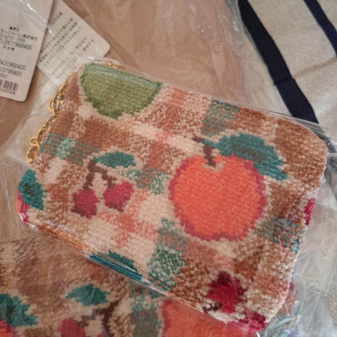 【フェイラーラブラリー♥️新品♥️】 トートバッグ、ハンカチ、ポーチの３点セット