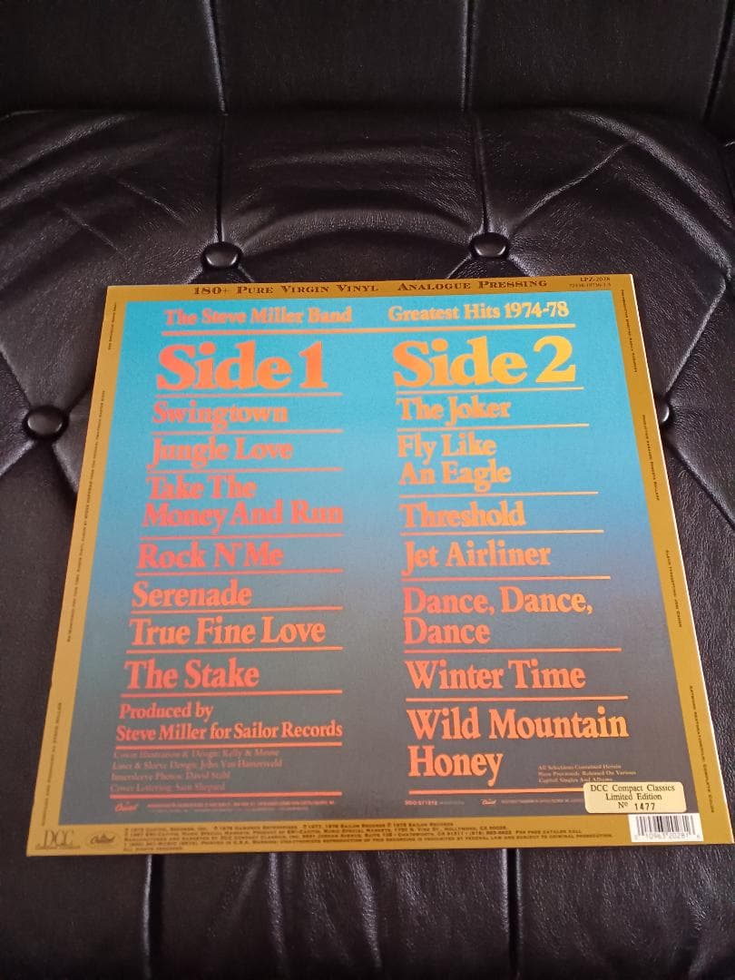 洋楽 Steve Miller Band Greatest Hits 1974-78