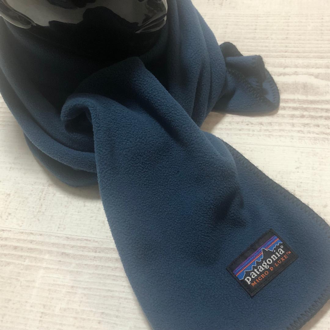 貴重なUSA製・ブルーグレー‼️ パタゴニア マイクロ・デラックス・スカーフ