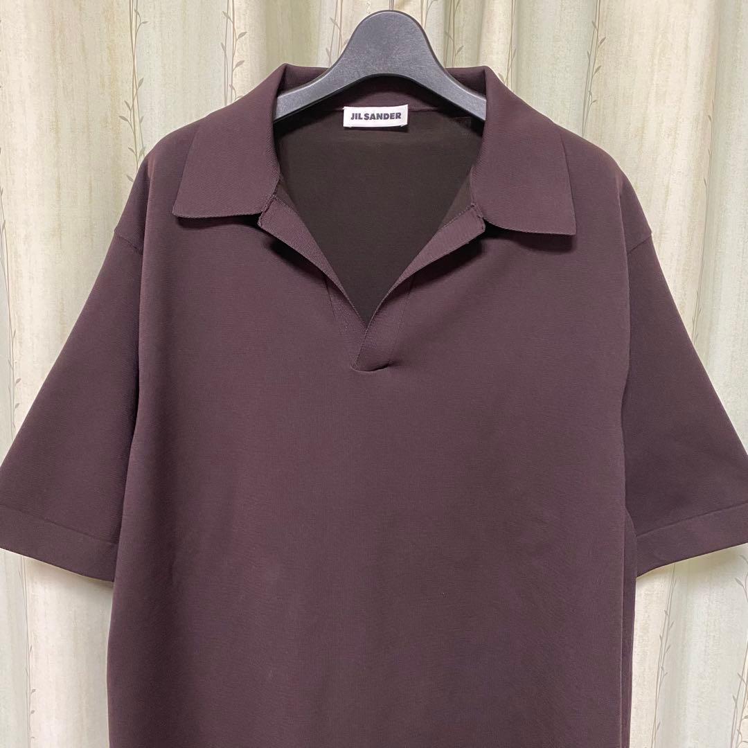 【新品】JIL SANDER 22SS スキッパー ニットポロシャツ
