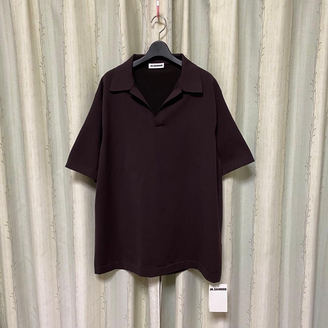【新品】JIL SANDER 22SS スキッパー ニットポロシャツ