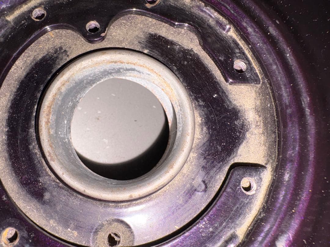 カワサキ　ZRX400 フューエルタンク　紫