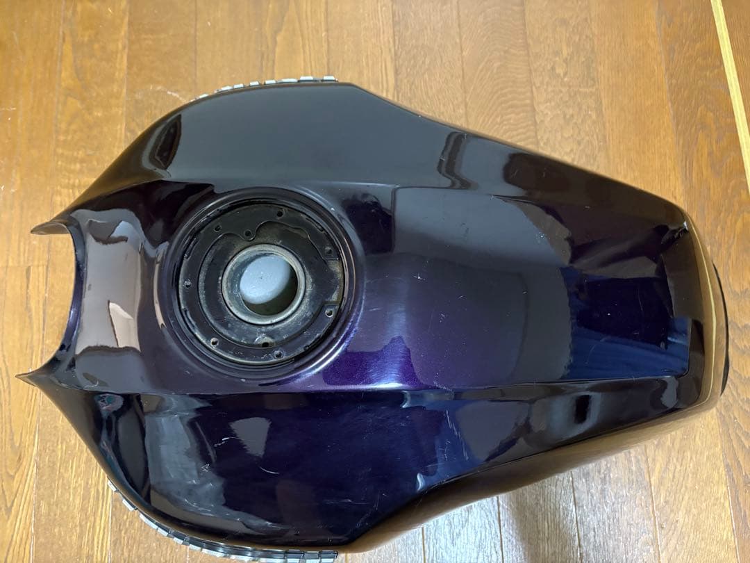 カワサキ　ZRX400 フューエルタンク　紫
