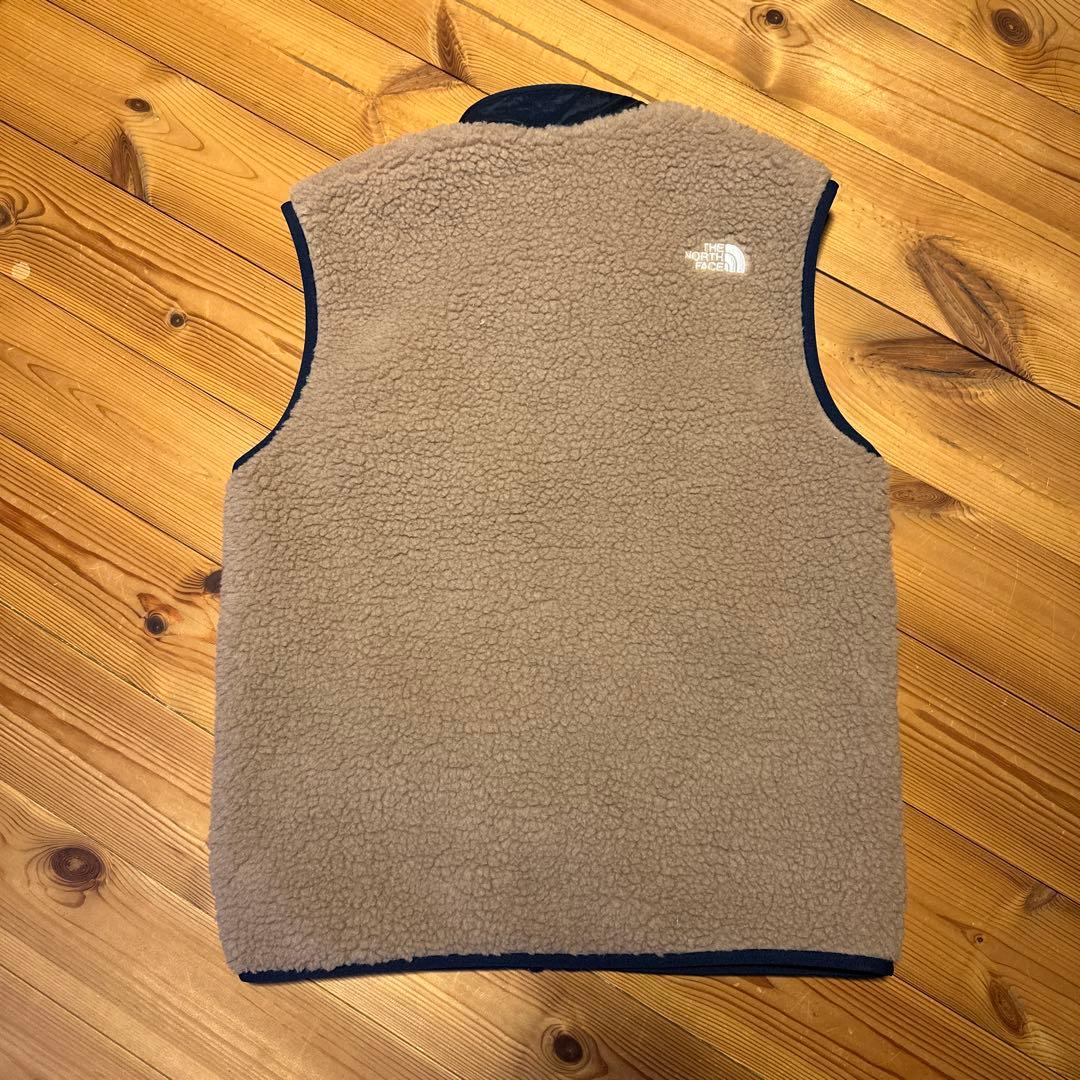 【美品】XS ユニセックス ボアベスト リバーシブル