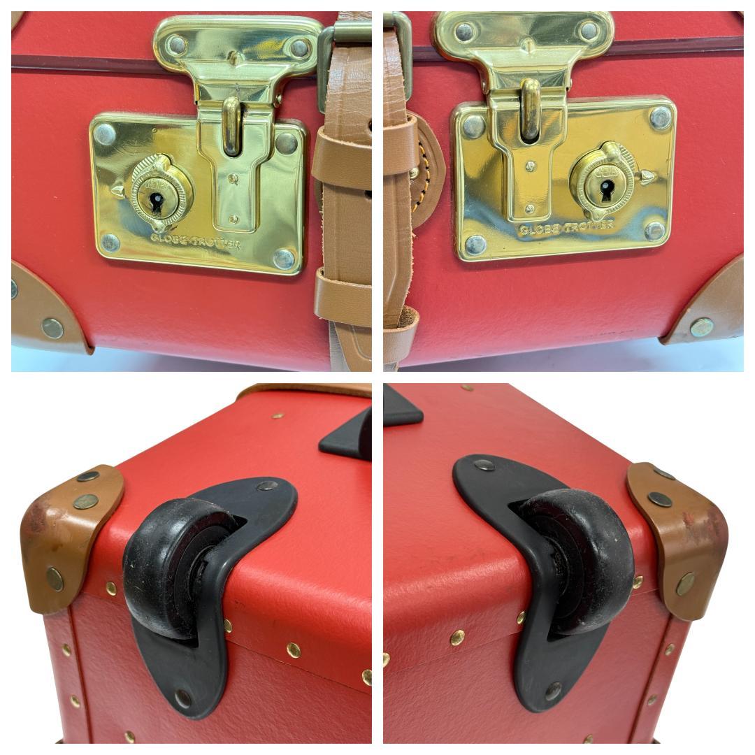 美品 グローブトロッター キャリーケース センテナリー21 トロリーケース 赤