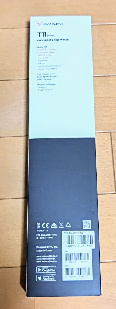 ボイスキャディ T11 PRO 腕時計型 GPSナビ