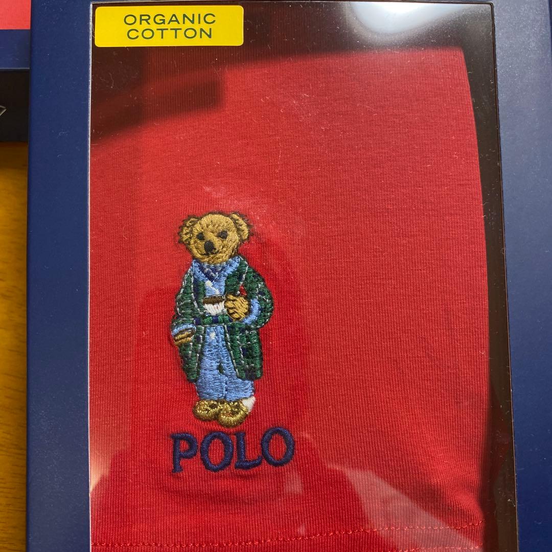 POLO RALPH LAUREN ボクサーブリーフM レッド　ポロベア