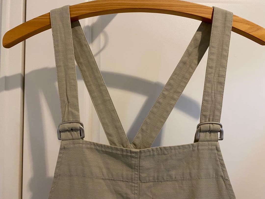 専用 美品 かぐれ コットンサロペット グレージュ