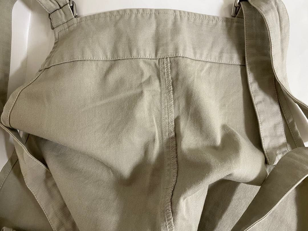 専用 美品 かぐれ コットンサロペット グレージュ