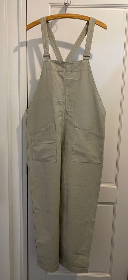 専用 美品 かぐれ コットンサロペット グレージュ