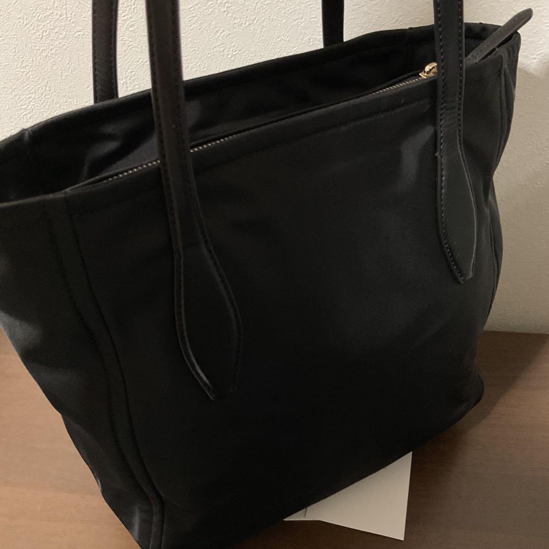 ☆開店セール☆ 新品未使用 美品 ケイトスペード レザー×ナイロン ロゴトート④